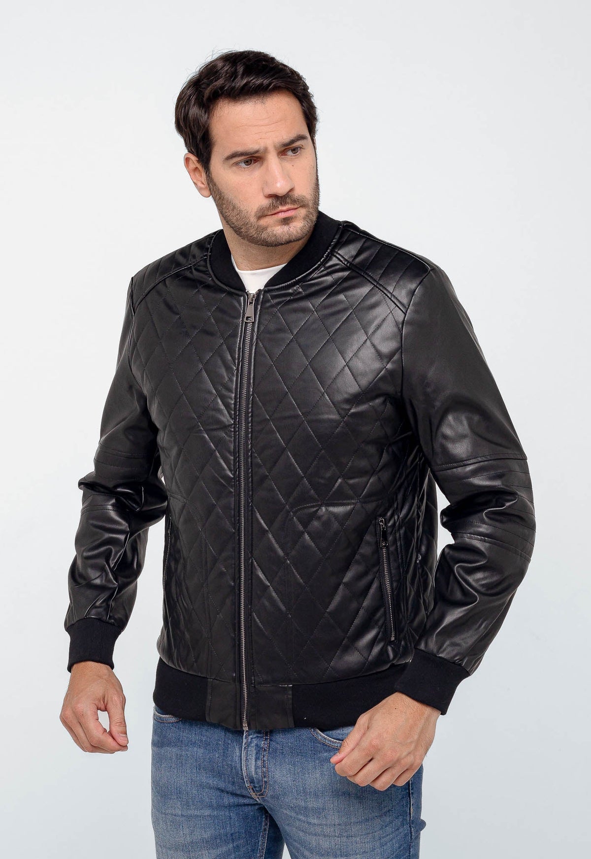 Jaqueta Masculina Dom Henrico Malha Quadriculada - Henri Store
