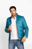Jaqueta Parka Dom Henrico Azul - Henri Store