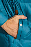 Jaqueta Parka Dom Henrico Azul - Henri Store