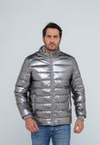 Jaqueta Puffer Scavo Metálica - Live - Henri Store