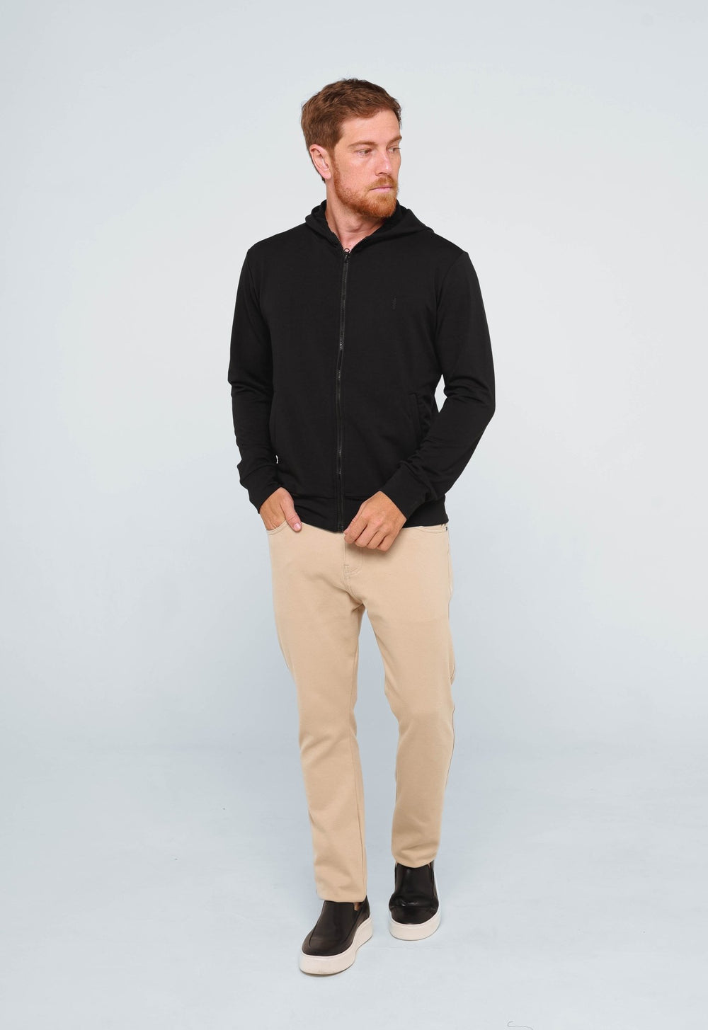 Jaqueta Red Feather Moletom Day Black Preto - Henri Store