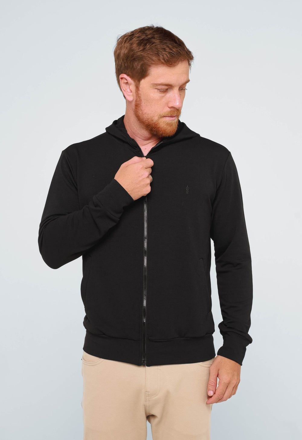 Jaqueta Red Feather Moletom Day Black Preto - Henri Store