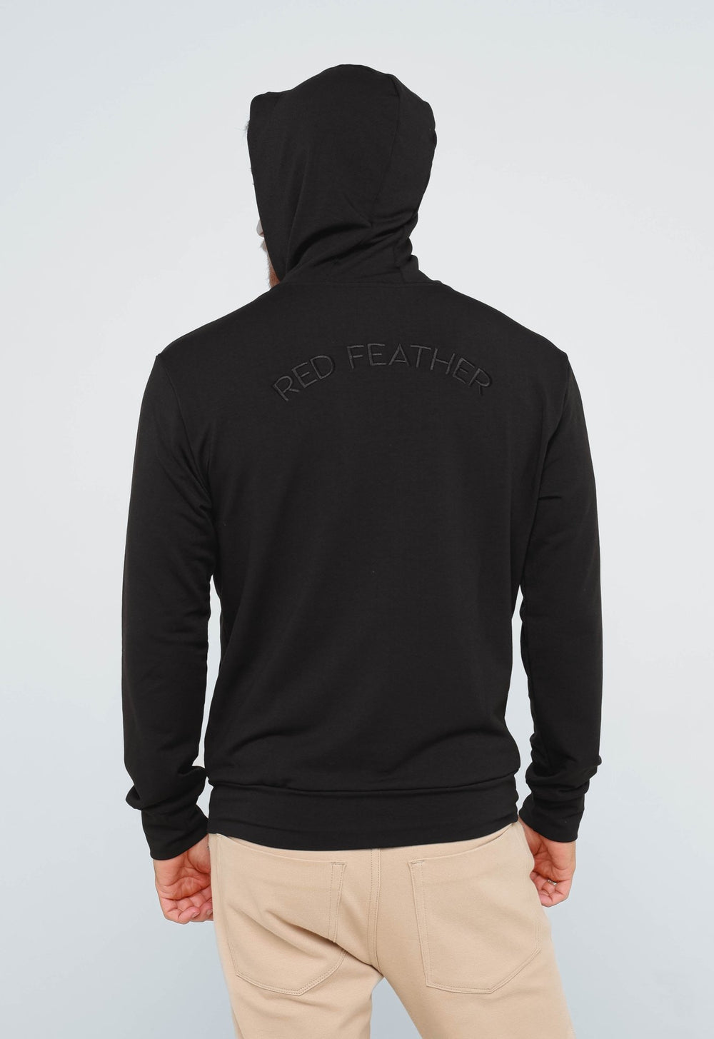 Jaqueta Red Feather Moletom Day Black Preto - Henri Store