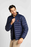 Jaqueta RL Puffer Marinho C/ Poney Vermelho - Henri Store