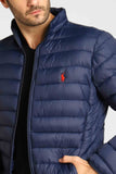 Jaqueta RL Puffer Marinho C/ Poney Vermelho - Henri Store