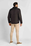 Jaqueta RL Puffer Preto C/ Poney Vermelho - Henri Store