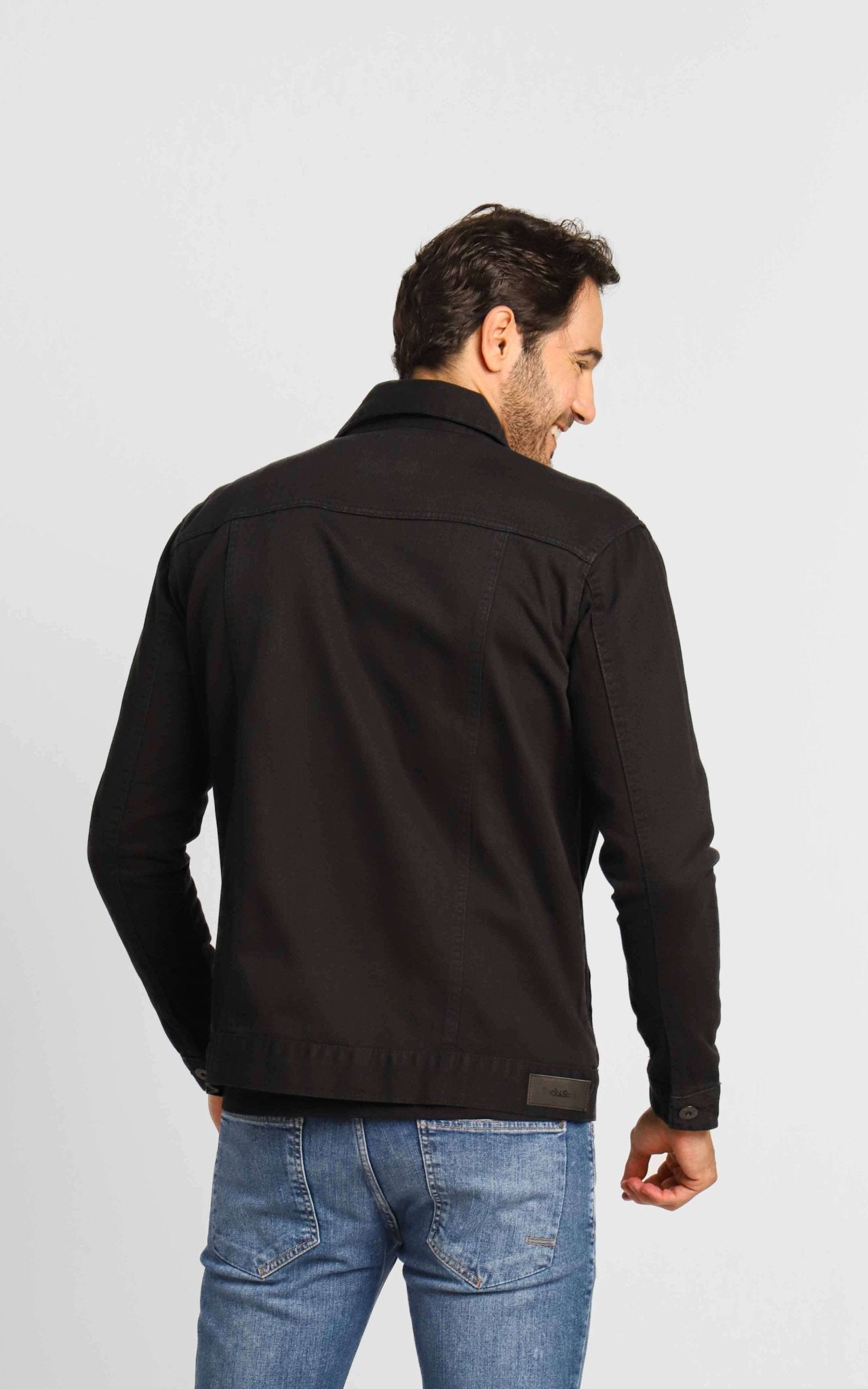 Jaqueta Rock&Soda Preta C/ Bolsos RS235 - Henri Store