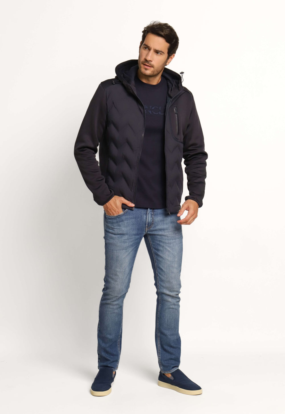 Jaqueta Scavo Puffer Detalhada - Live - Henri Store