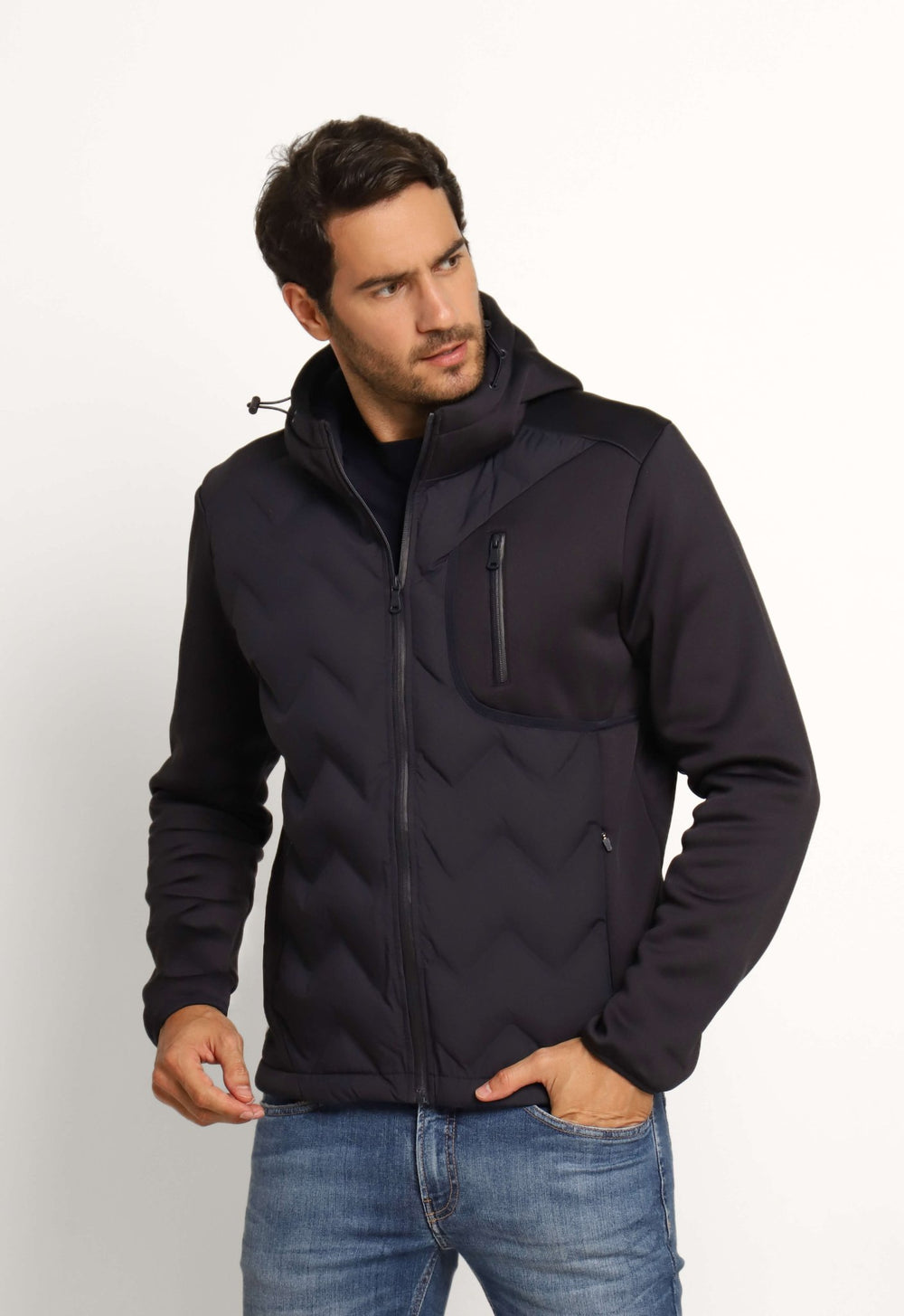 Jaqueta Scavo Puffer Detalhada - Live - Henri Store
