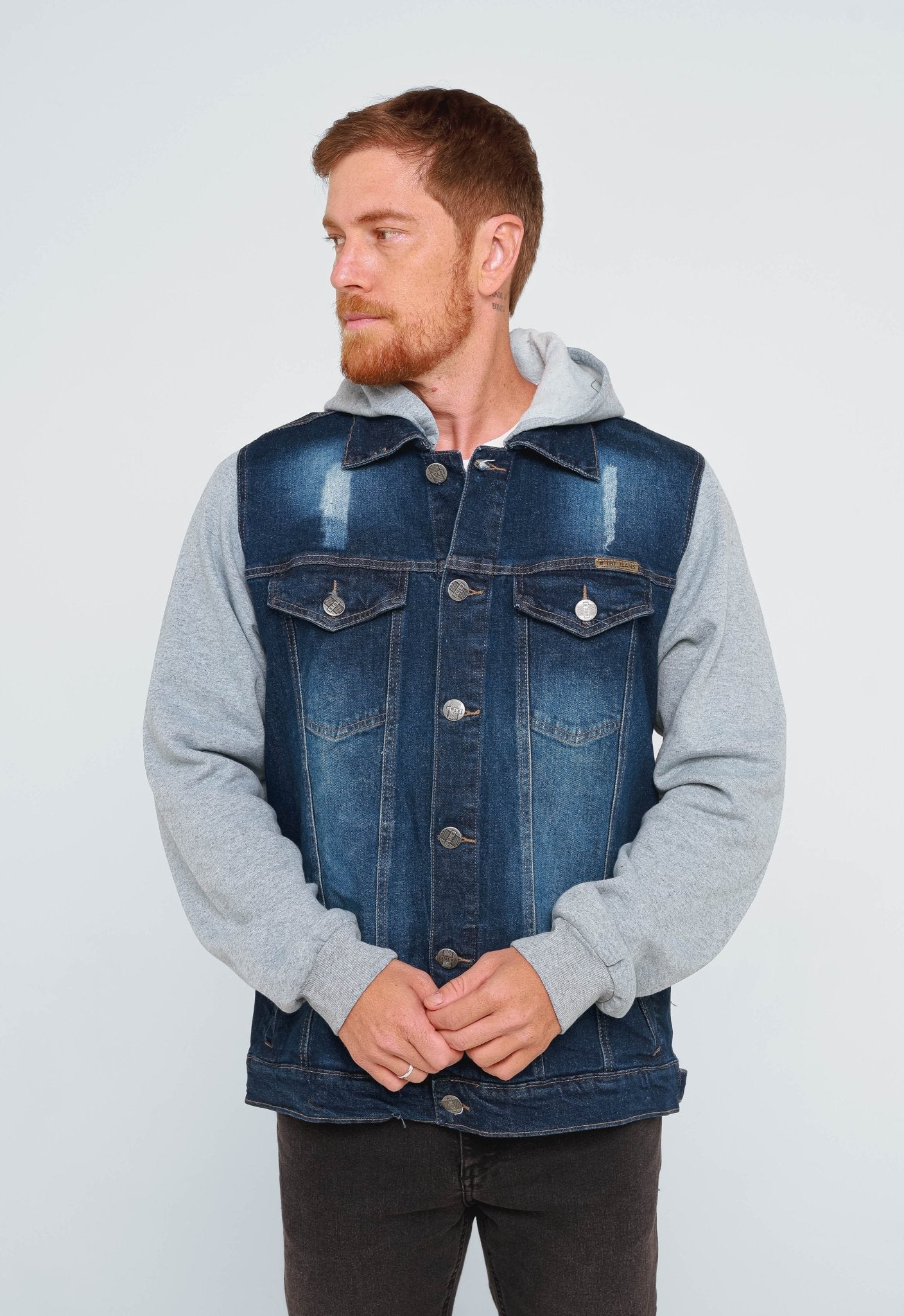 Jaqueta Tbt Jeans Com Moletom 8023 - Live - Henri Store
