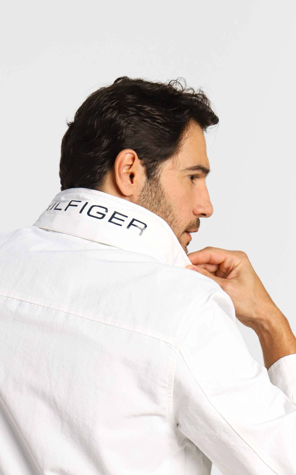 Jaqueta Tommy Hilfiger Corta Vento Branca Lic Regatta - Henri Store