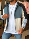 Jaqueta Tommy Hilfiger Desert Sky Colorblock C/ Capuz - Henri Store