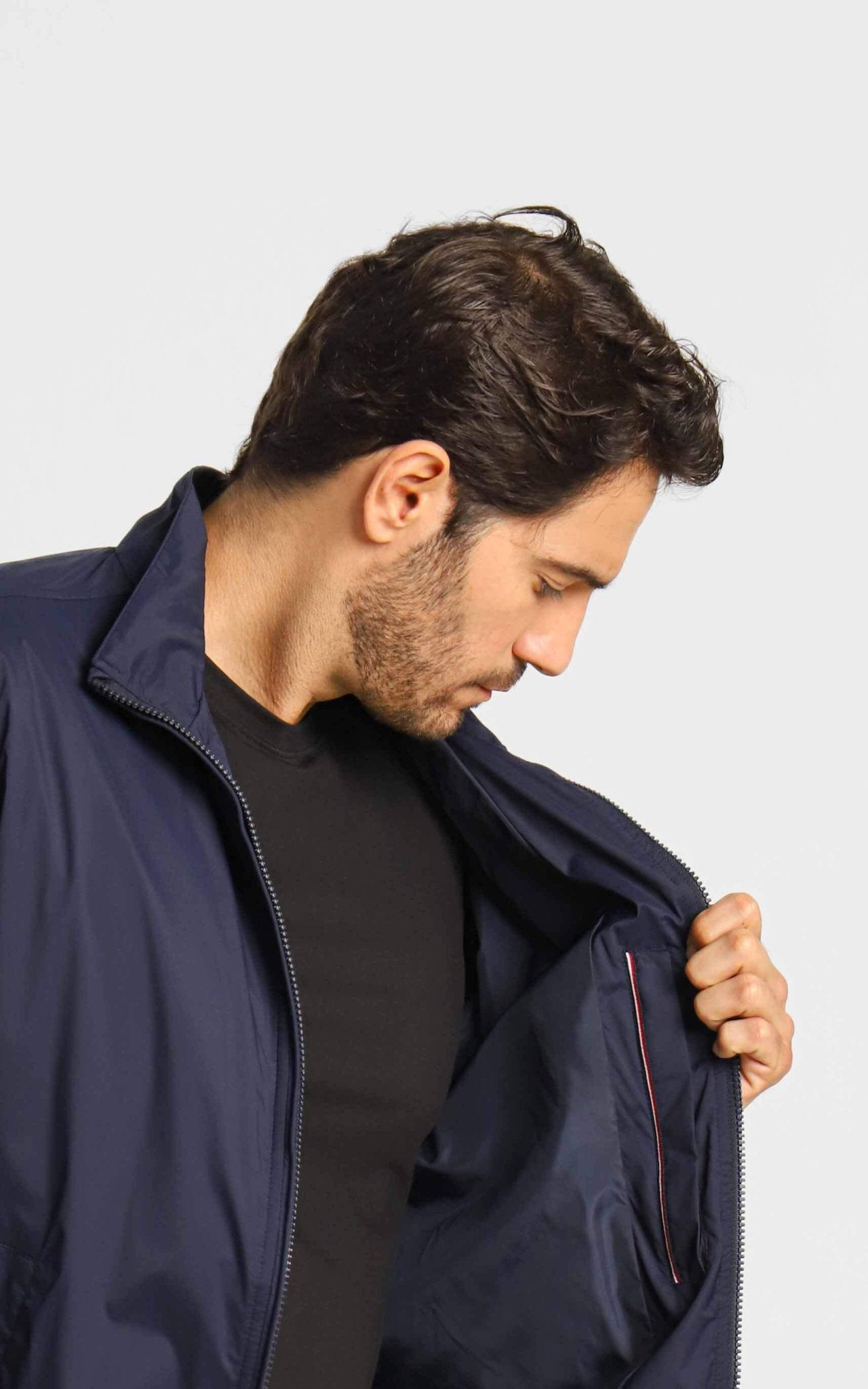 Jaqueta Tommy Hilfiger Flex Blouson Marinho - Live - Henri Store