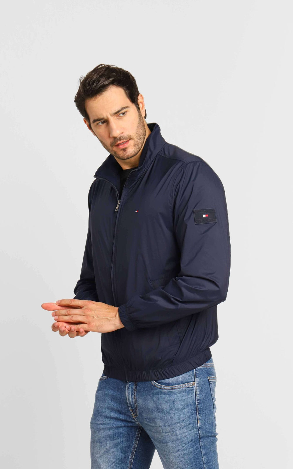 Jaqueta Tommy Hilfiger Flex Blouson Marinho - Live - Henri Store