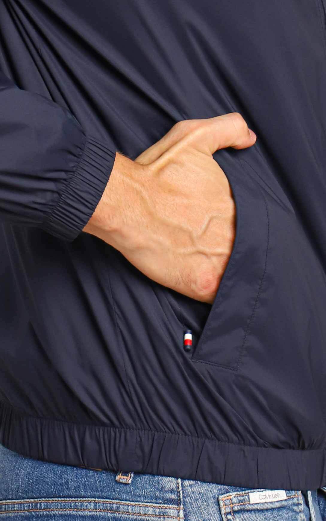 Jaqueta Tommy Hilfiger Flex Blouson Marinho - Live - Henri Store