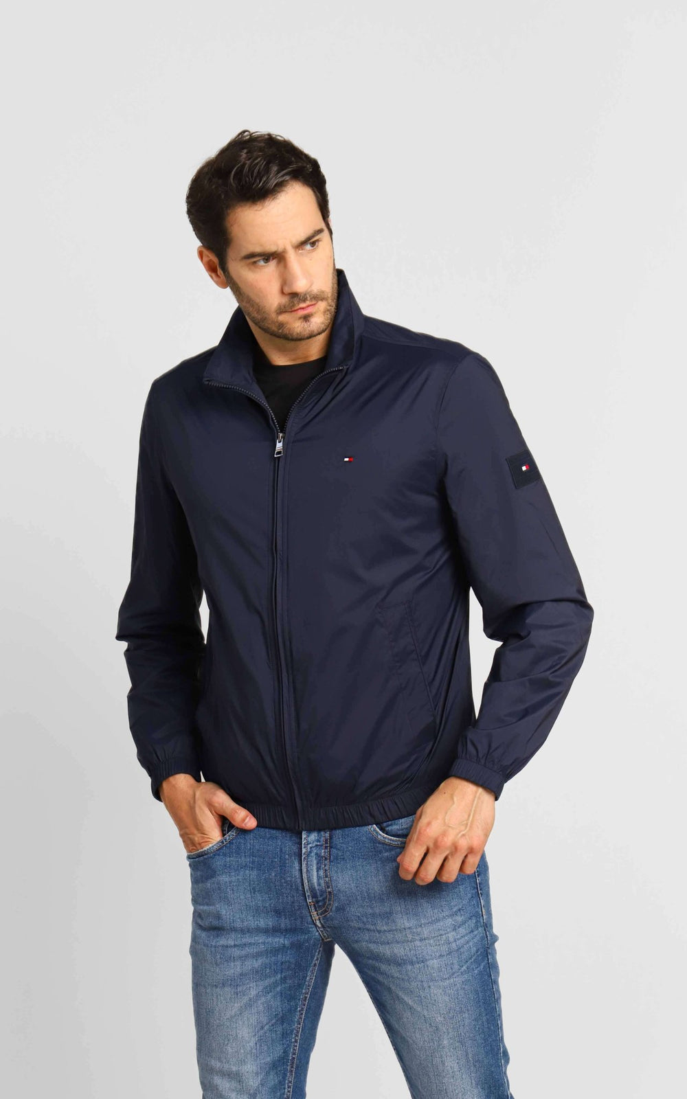 Jaqueta Tommy Hilfiger Flex Blouson Marinho - Live - Henri Store