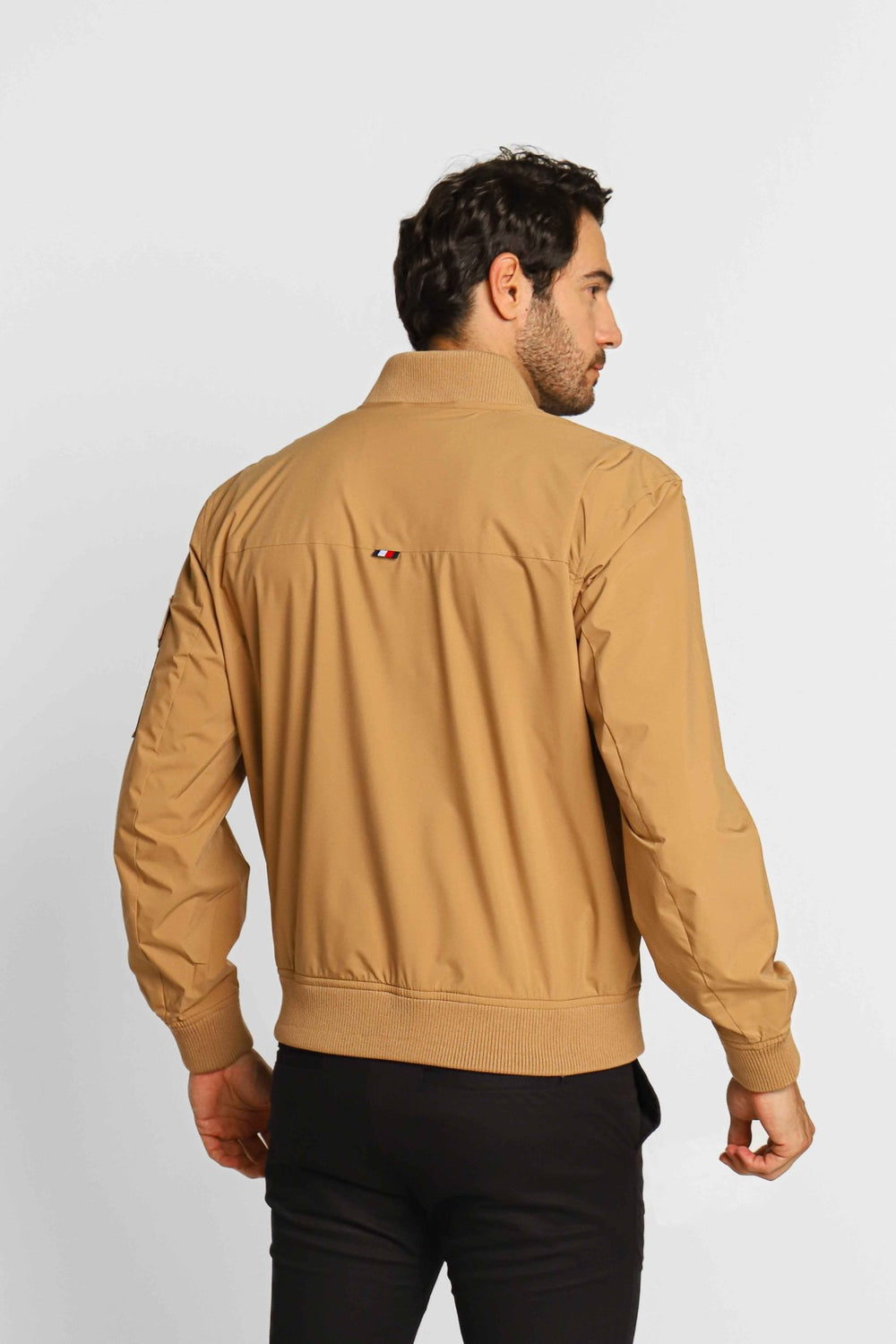 Jaqueta Tommy Hilfiger Lightweight Bomber Cáqui - Live - Henri Store