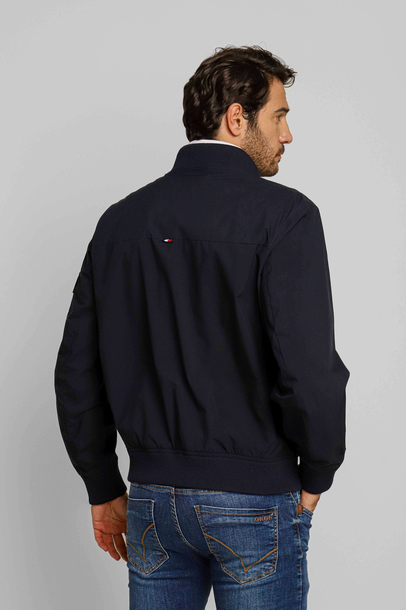 Jaqueta Tommy Hilfiger Lightweight Bomber Marinho - Henri Store