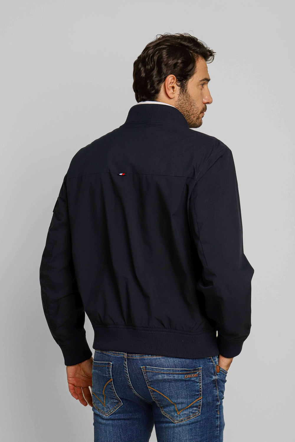 Jaqueta Tommy Hilfiger Lightweight Bomber Marinho - Henri Store