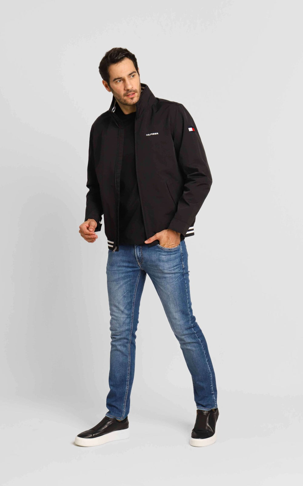 Jaqueta Tommy Hilfiger Regatta Jacket Preto - Henri Store