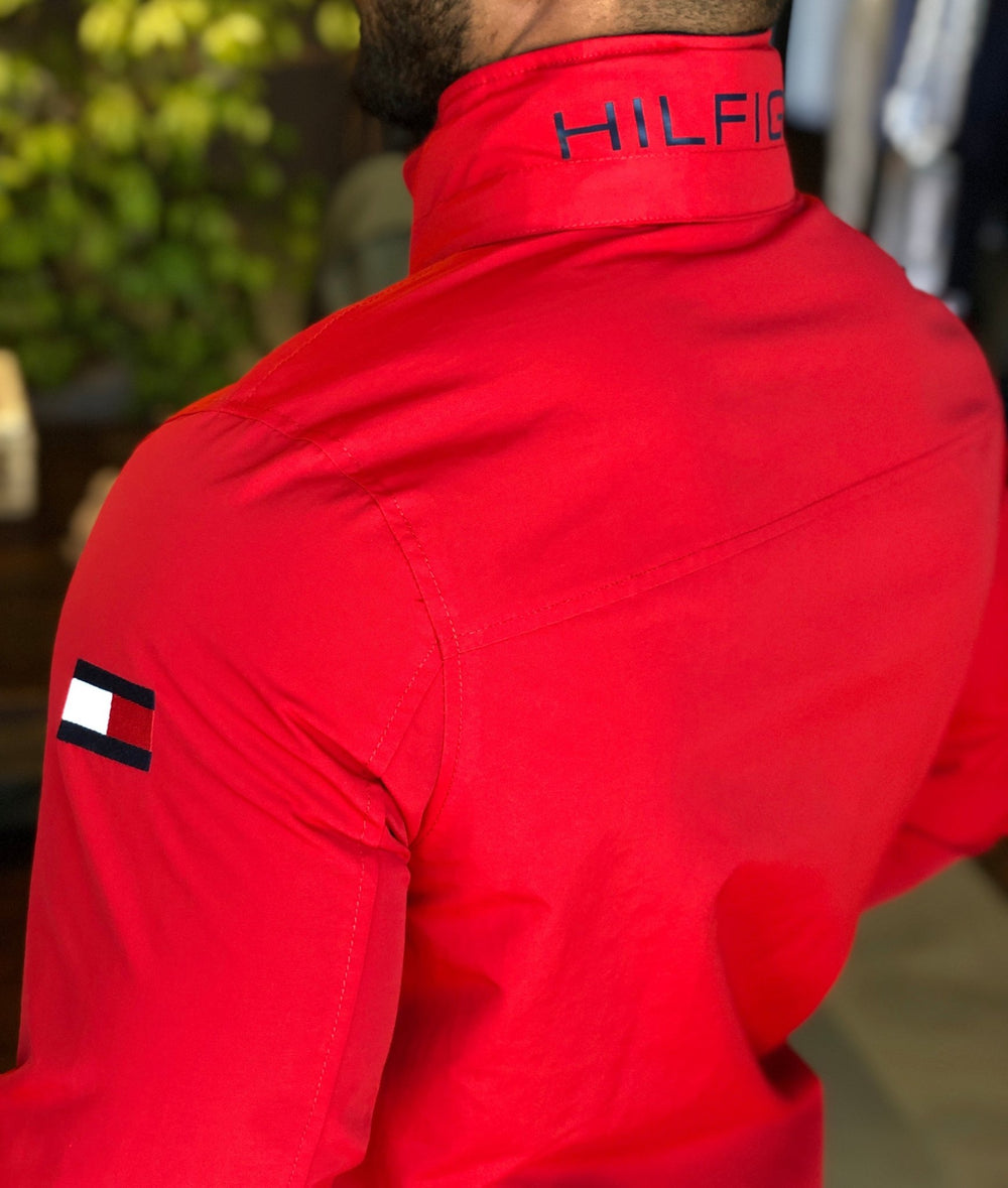 Jaqueta Tommy Hilfiger Replen Regatta Jacket Vermelha - Henri Store