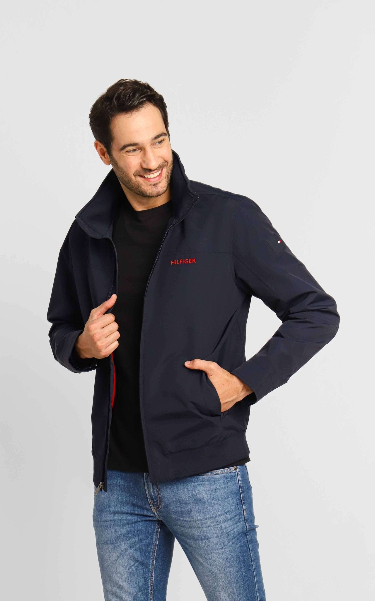 Jaqueta Tommy Hilfiger Sustainable Marinho - Henri Store