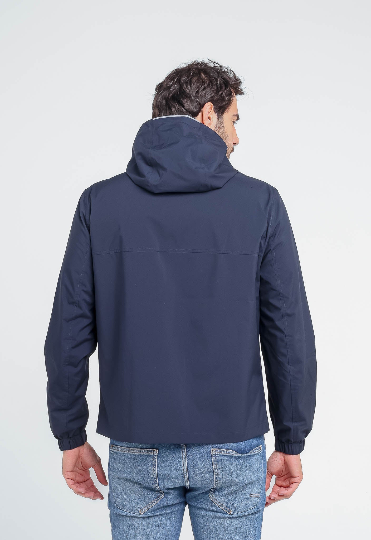 Jaqueta Tommy Hilfiger Tech Hooded Marinho - Henri Store