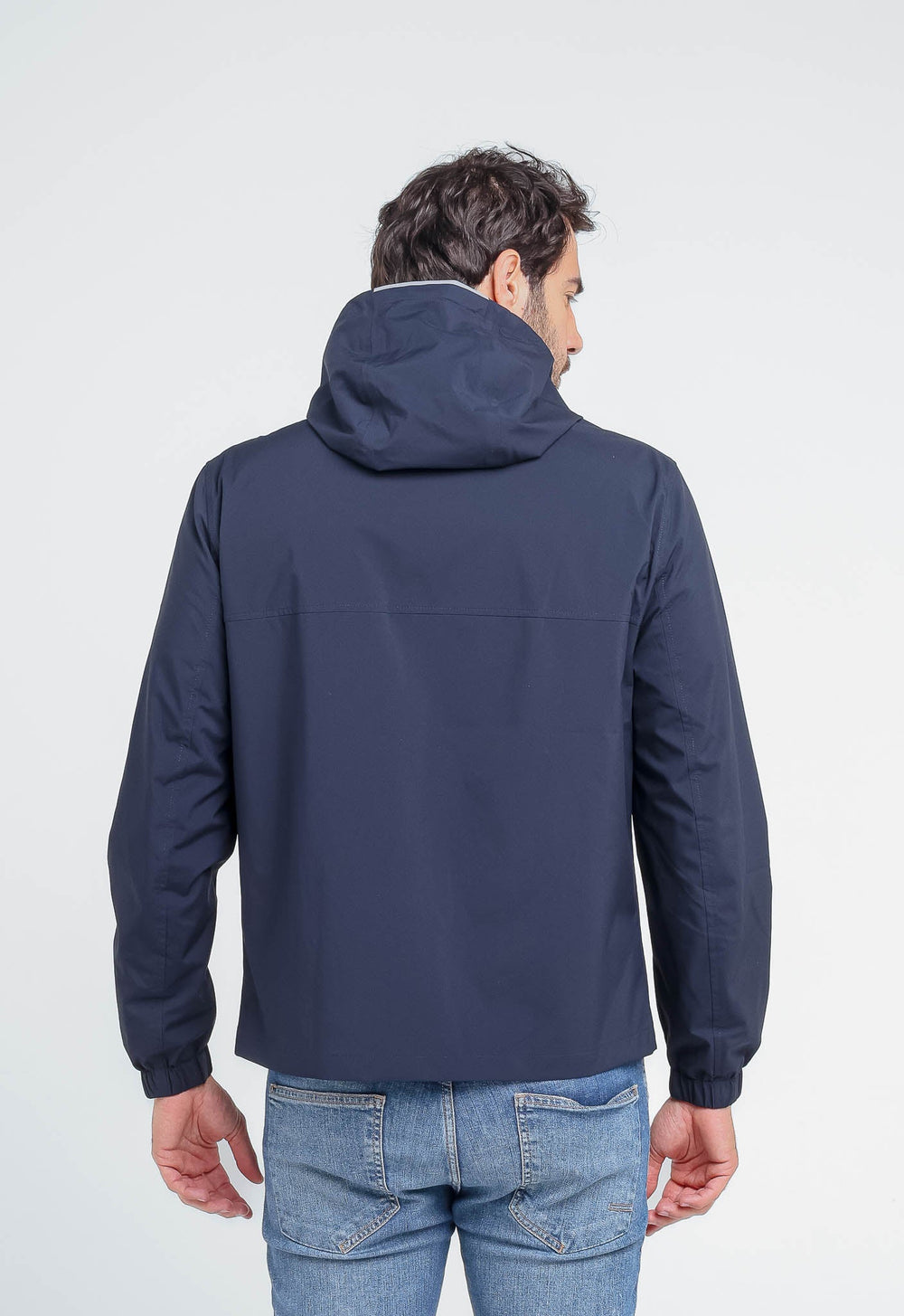 Jaqueta Tommy Hilfiger Tech Hooded Marinho - Henri Store
