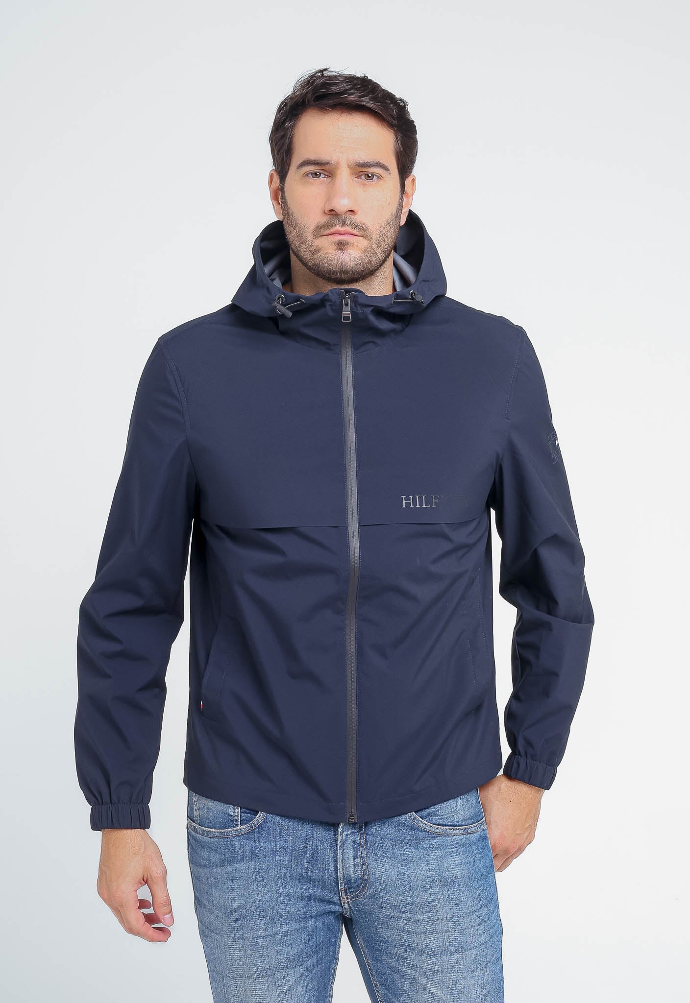 Jaqueta Tommy Hilfiger Tech Hooded Marinho - Henri Store