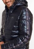 Jaqueta Venum Marinho Nylon Puffer Detalhe Lateral VNM228035 - Live - Henri Store