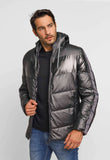 Jaqueta Venum Nylon Puffer Basic Cinza VNM228027 - Live - Henri Store