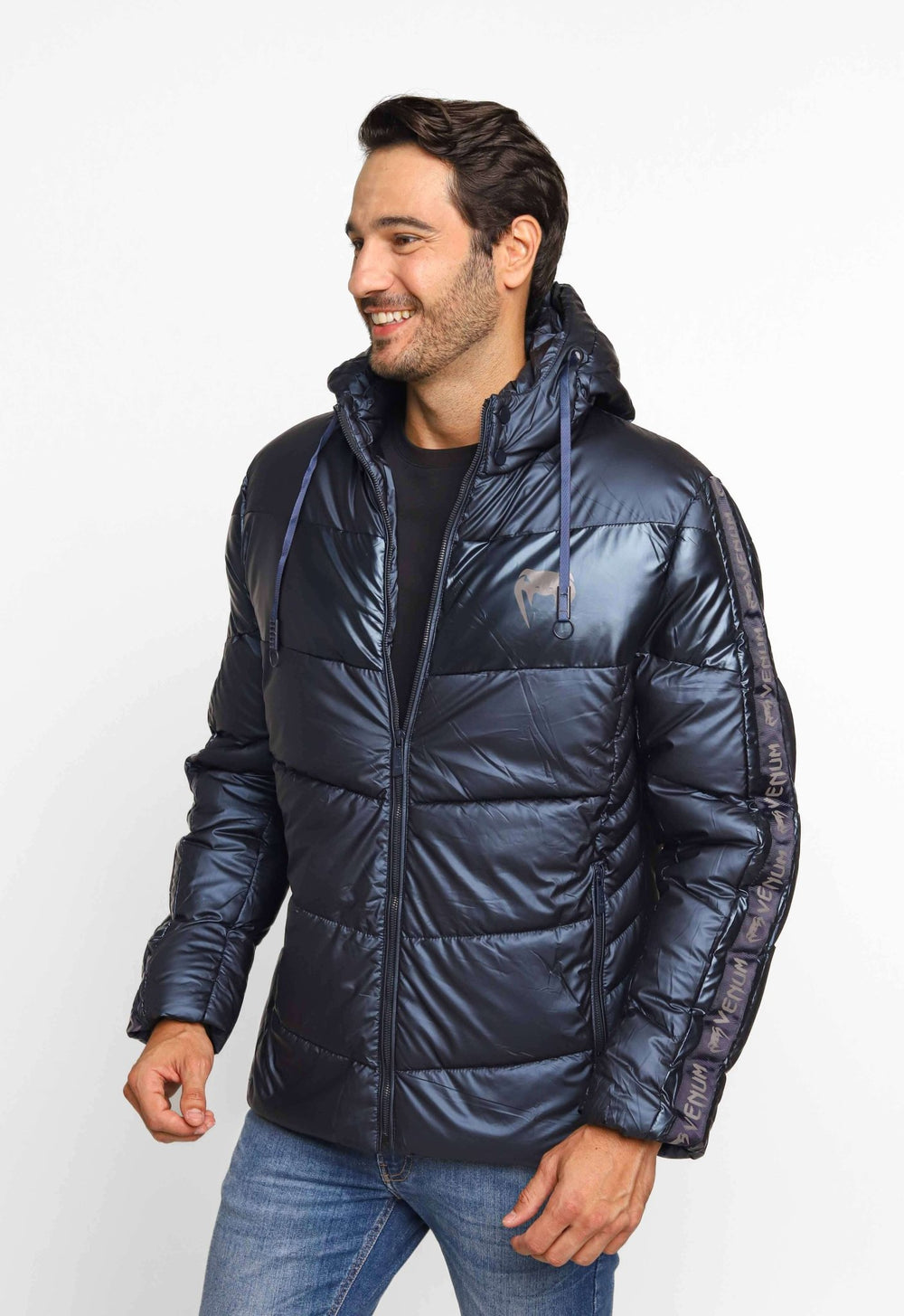 Jaqueta Venum Nylon Puffer Basic Marinho VNM228027 - Henri Store