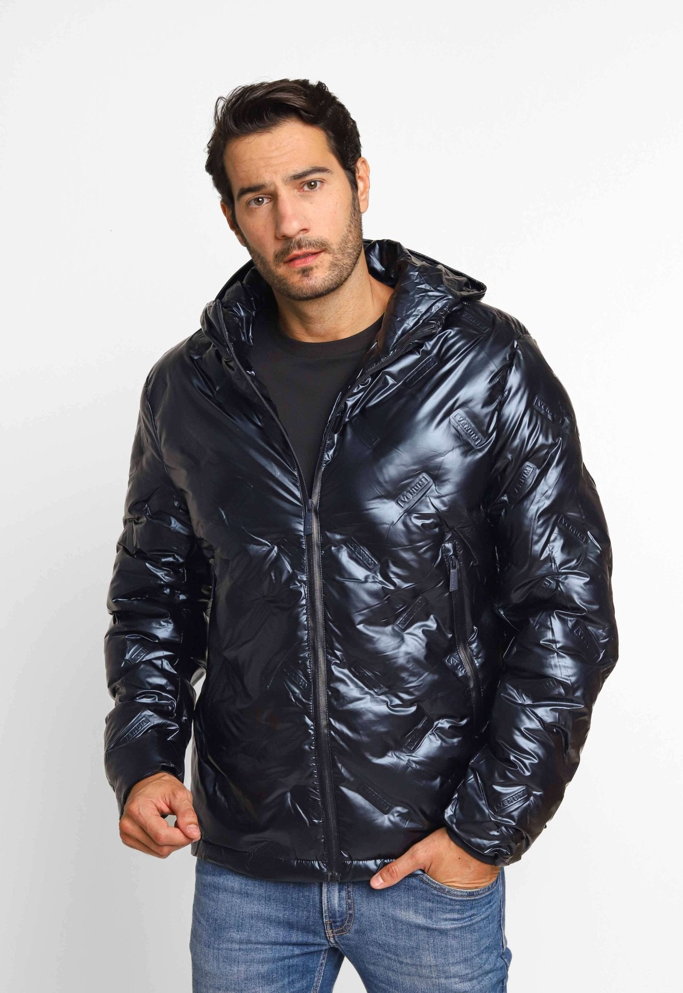 Jaqueta Venum Nylon Puffer Ziper Marinho VNM228024 - Henri Store