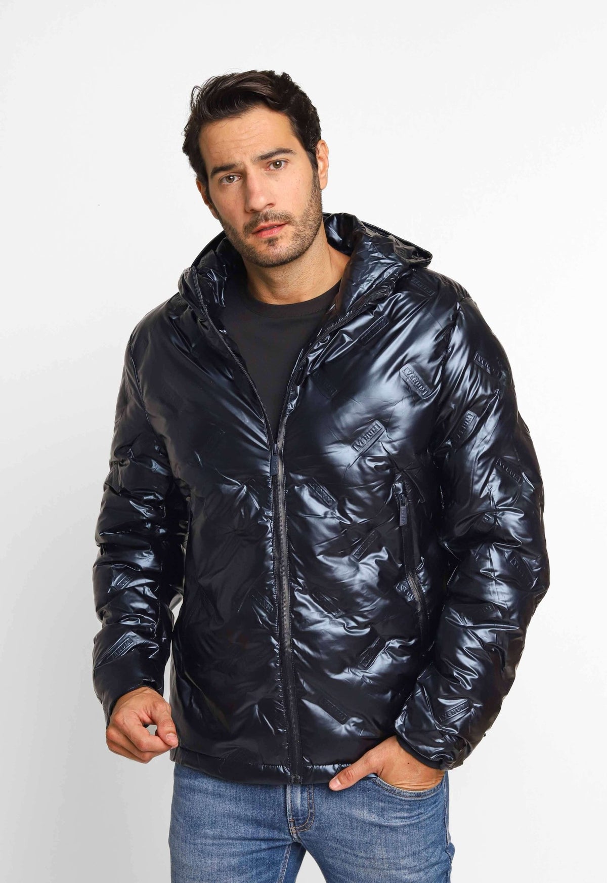 Jaqueta Venum Nylon Puffer Ziper Marinho VNM228024 - Henri Store