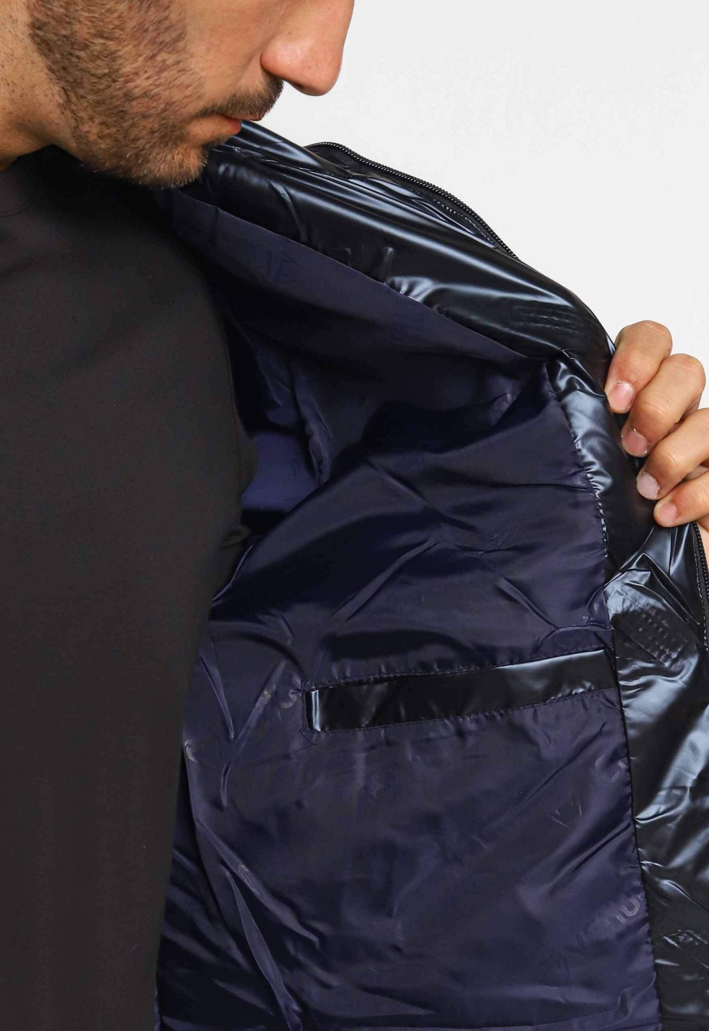 Jaqueta Venum Nylon Puffer Ziper Marinho VNM228024 - Henri Store