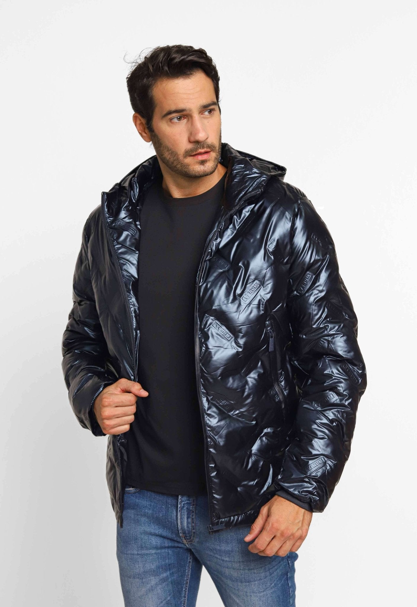Jaqueta Venum Nylon Puffer Ziper Marinho VNM228024 - Henri Store
