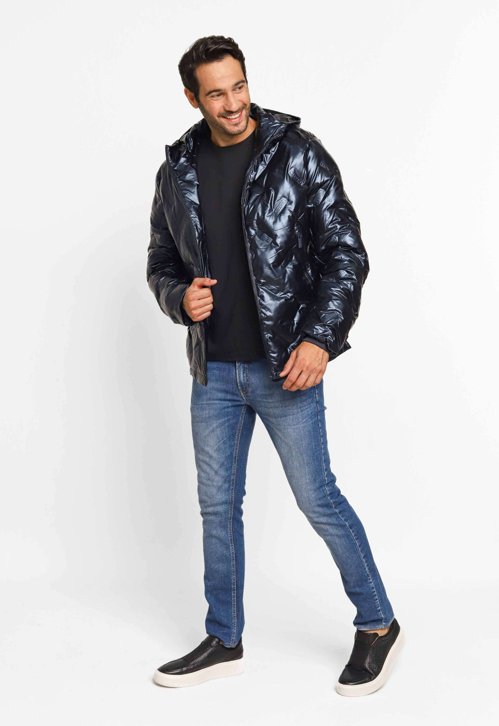Jaqueta Venum Nylon Puffer Ziper Marinho VNM228024 - Henri Store