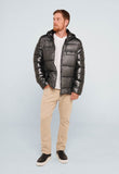 Jaqueta Venum Nylon Puffer Ziper Peito Cinza Vnm228026 - Live - Henri Store