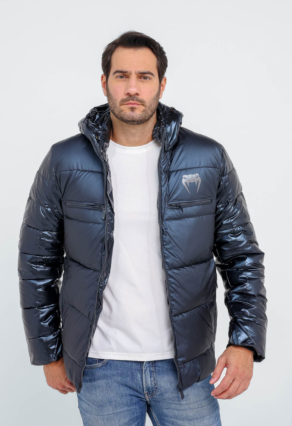 Jaqueta Venum Nylon Puffer Ziper Peito Marinho Vnm228026 - Live - Henri Store