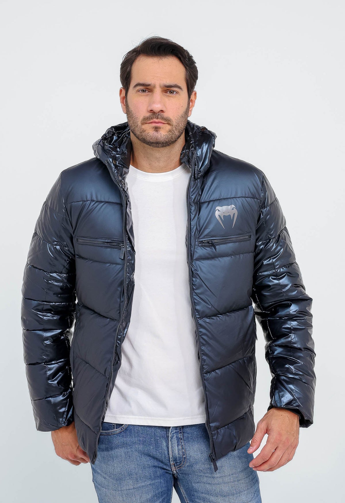 Jaqueta Venum Nylon Puffer Ziper Peito Marinho Vnm228026 - Live - Henri Store