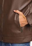 Jaqueta Victory Eagle Marrom C/ Detalhe No Braço VTP226004 - Live - Henri Store