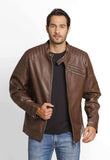 Jaqueta Victory Eagle Marrom C/ Detalhe No Ombro Vtp226002 - Henri Store