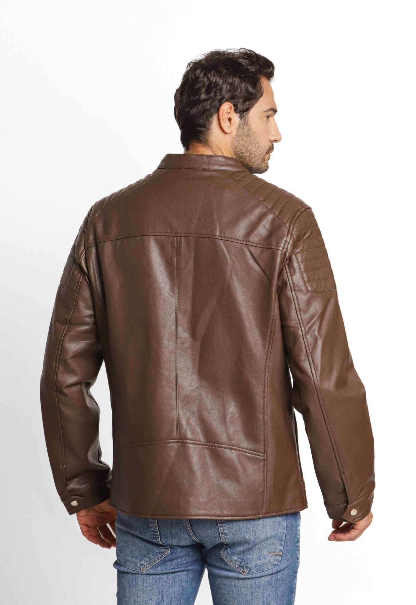 Jaqueta Victory Eagle Marrom C/ Detalhe No Ombro Vtp226002 - Henri Store