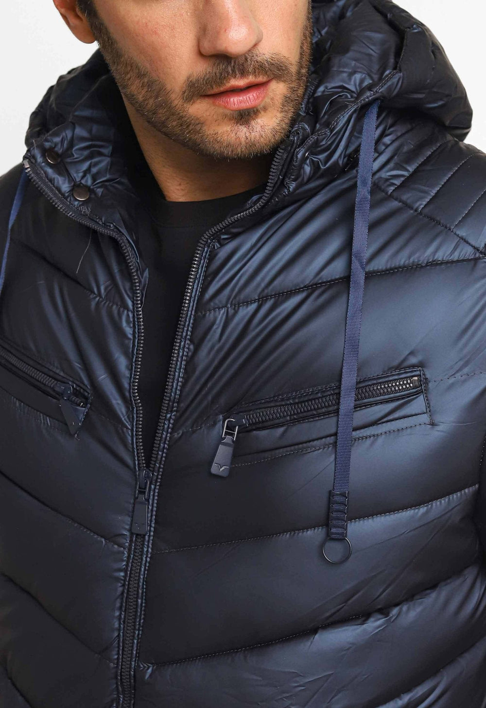 Jaqueta Victory Eagle Nylon Marinho VTN226005 - Henri Store