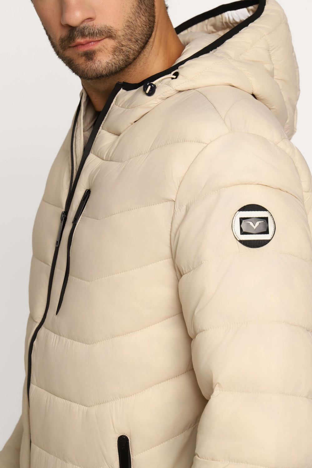 Jaqueta Victory Eagle Nylon Puffer - Live - Henri Store