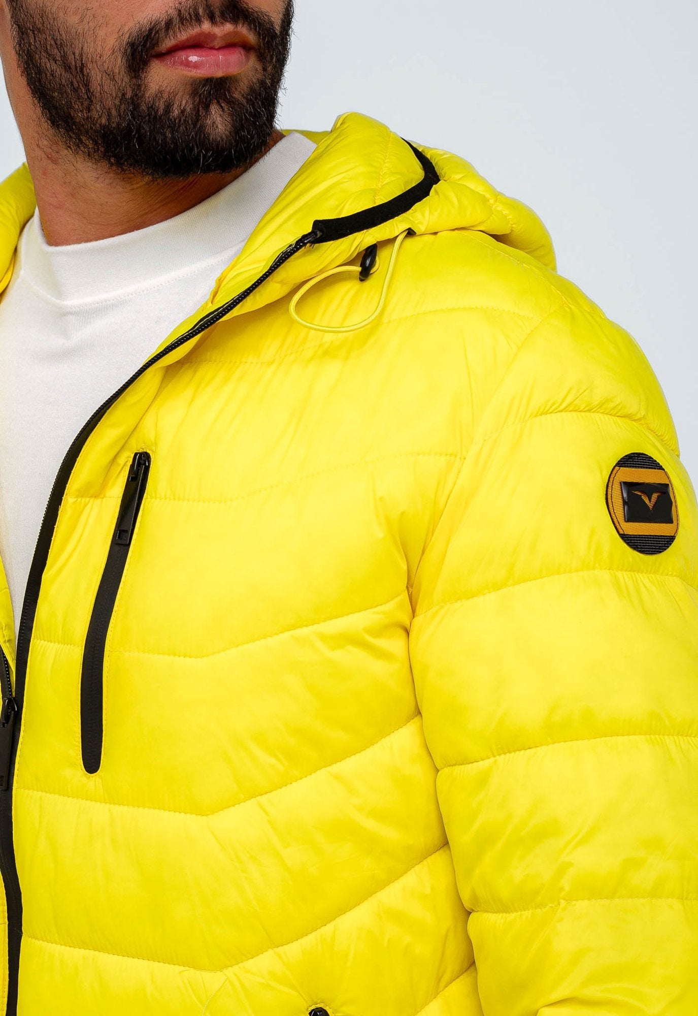 Jaqueta Victory Eagle Nylon Puffer - Live - Henri Store