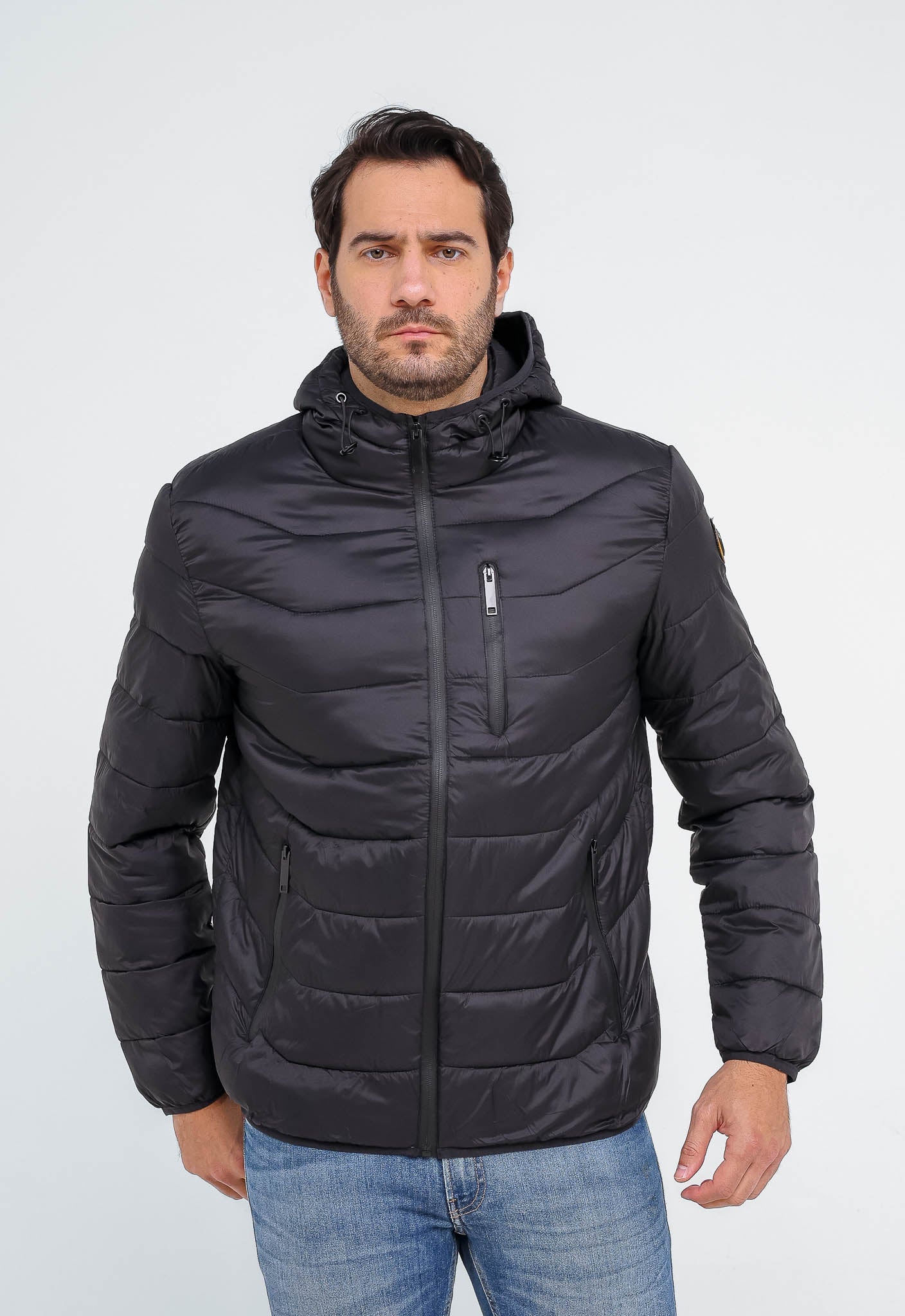 Jaqueta Victory Eagle Nylon Puffer - Live - Henri Store