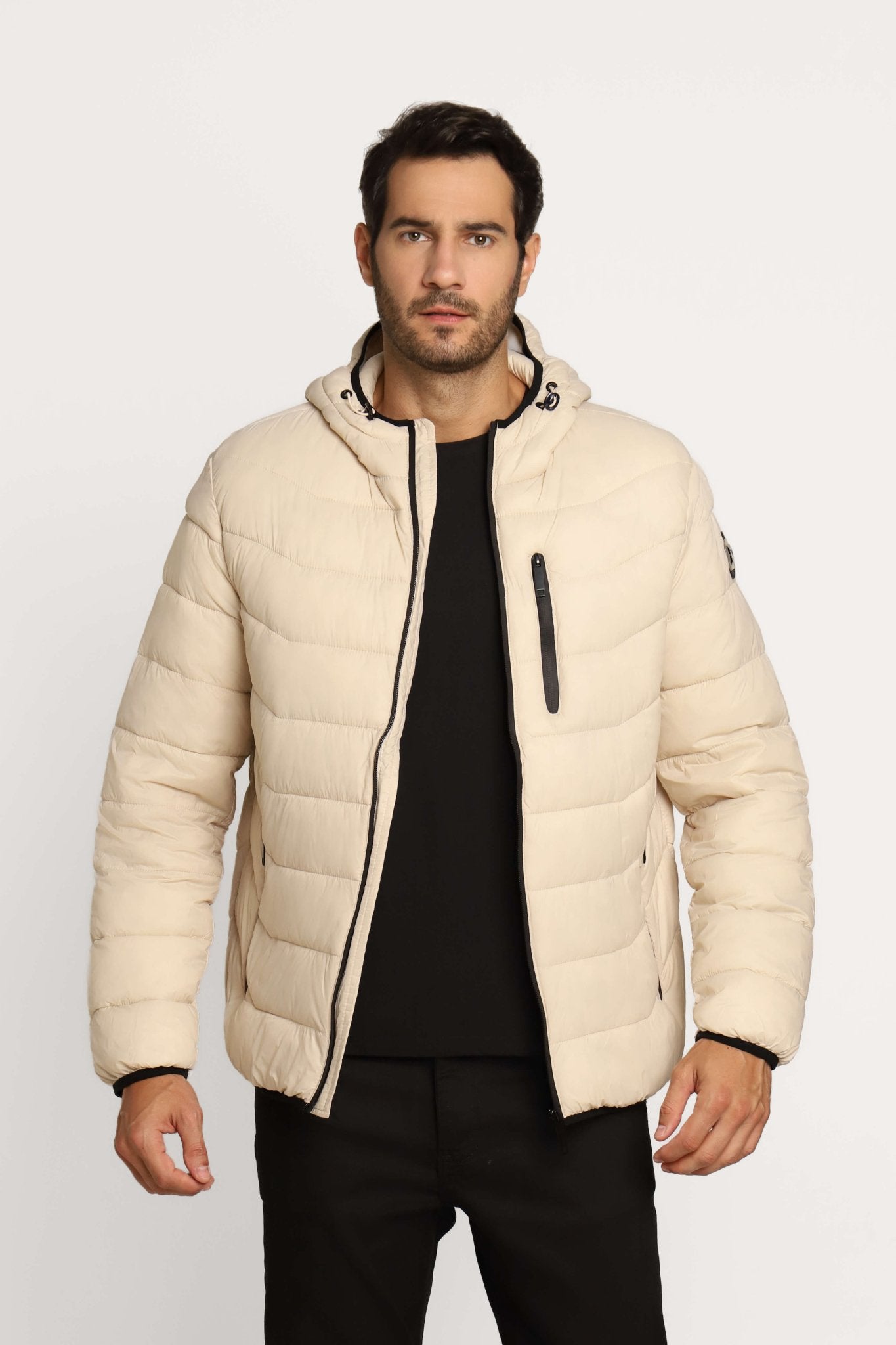 Jaqueta Victory Eagle Nylon Puffer - Live - Henri Store