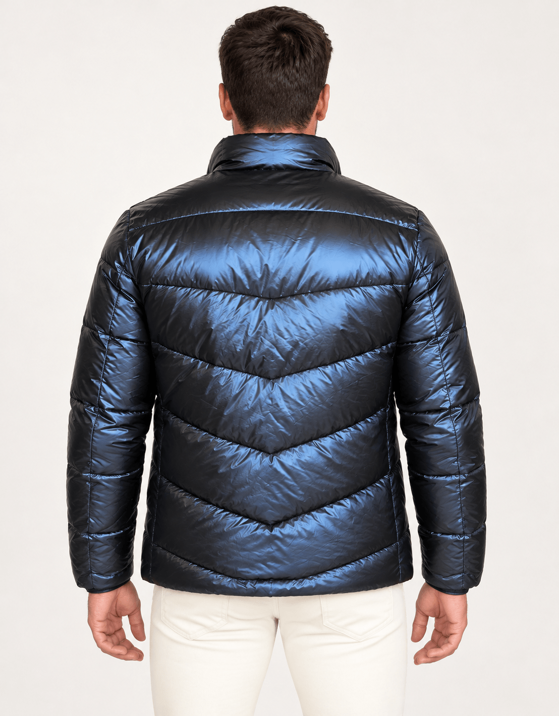 Jaqueta Victory Eagle Nylon Puffer Marinho Vtn226004 - Henri Store