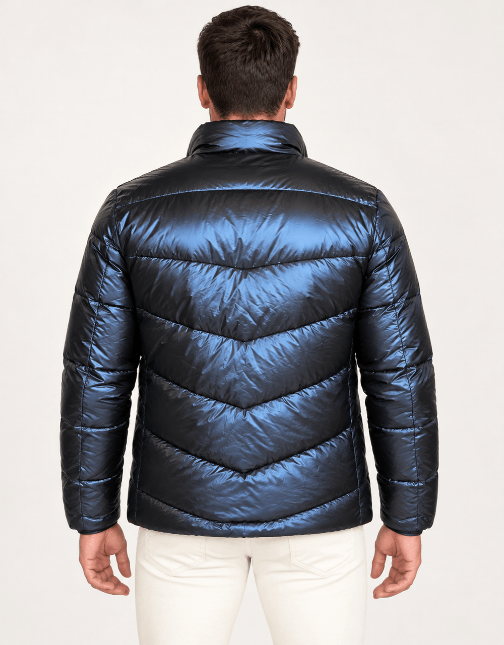 Jaqueta Victory Eagle Nylon Puffer Marinho Vtn226004 - Henri Store